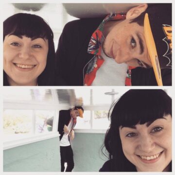 First trip away together in the UK. Portmerion. 