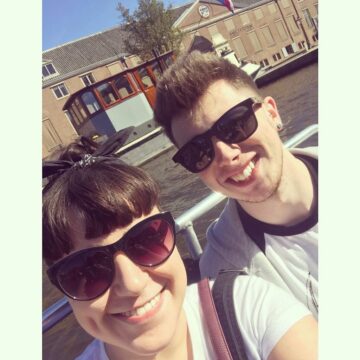 September 2018 First trip abroad together. Amsterdam!